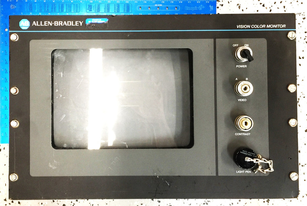 Allen-Bradley Vision Color Monitor 2801-N8 (No Top Plate) (AT1229LB22-TC81) USED