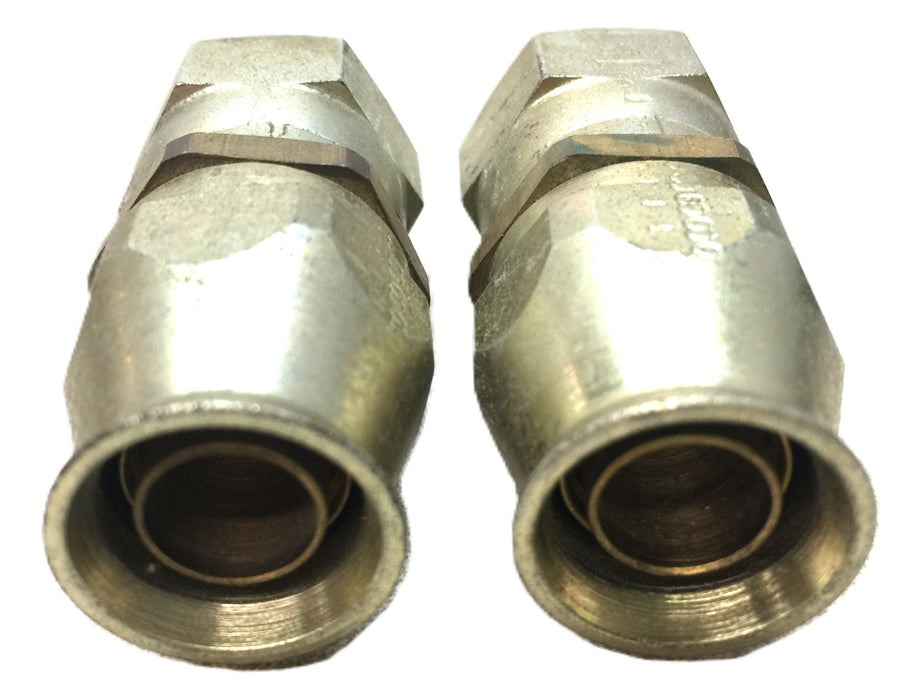 Eaton Aeroquip 3/4"-16 Hydraulic Hose Fitting 63-190600-4 [Lot of 2] NOS