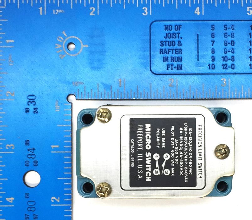 Micro Switch Sensing and Control Precision Limit Switch Body 1LS1 NOS