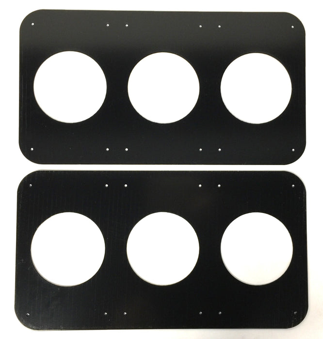 Thomas Bus Light Conversion Mounting Plate 125887 (TBB125887) [Lot of 2] NOS