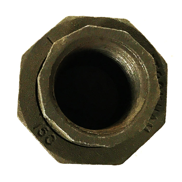 Stockham 1 inch Female Black Iron Union Coupling 150-1 [Lot of 6] NOS