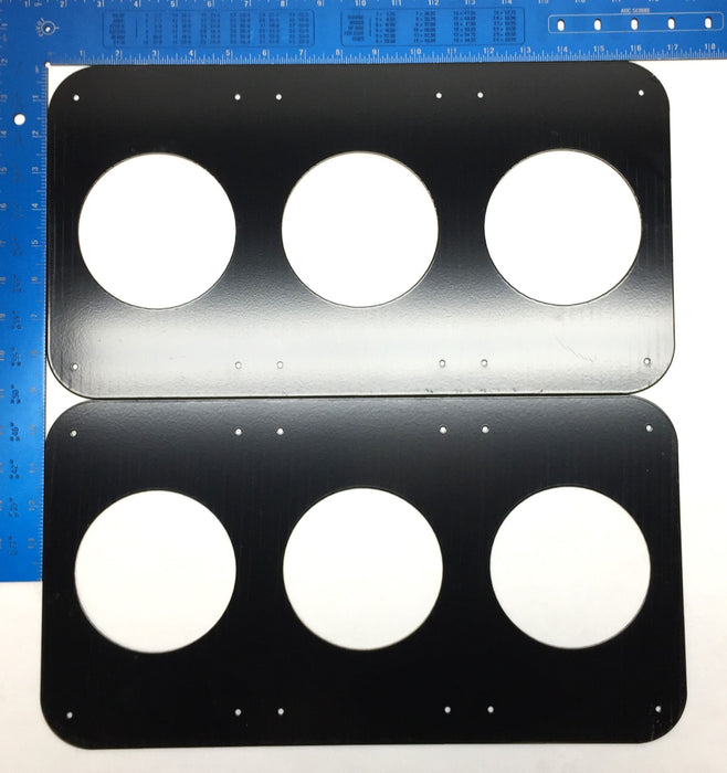 Thomas Bus Light Conversion Mounting Plate 125887 (TBB125887) [Lot of 2] NOS