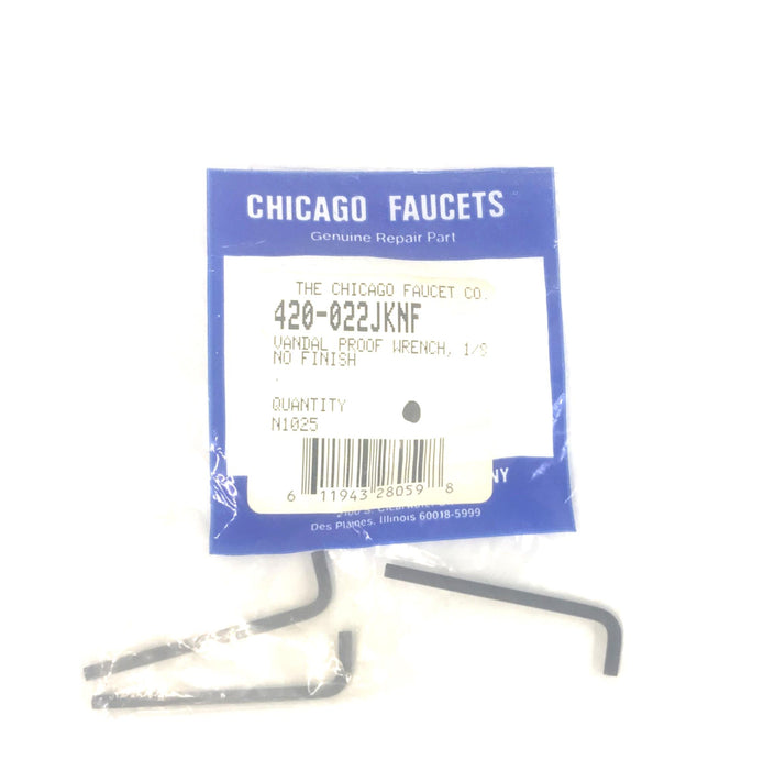 Chicago Faucets Vandal Proof Wrench 1/8 420-022JKNF [Lot of 3] NOS
