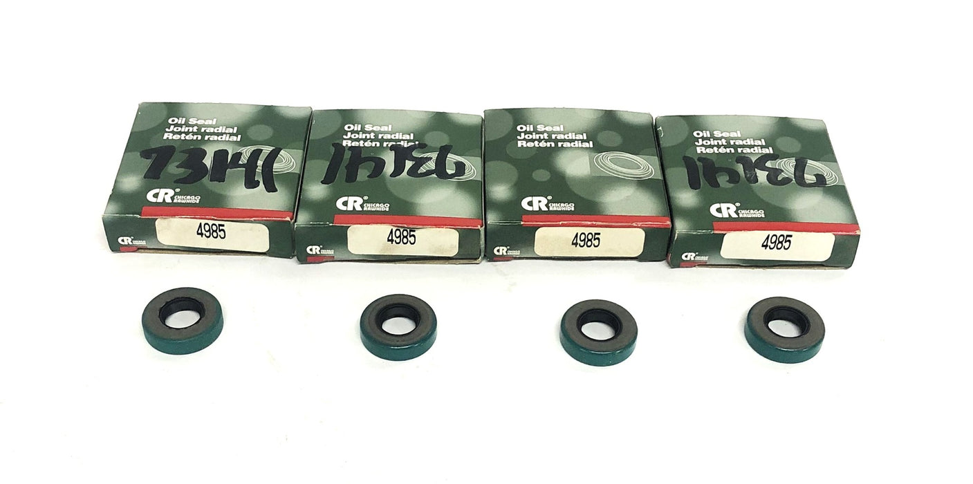 Chicago Rawhide Oil Seal 4985 [Lot of 4] NOS