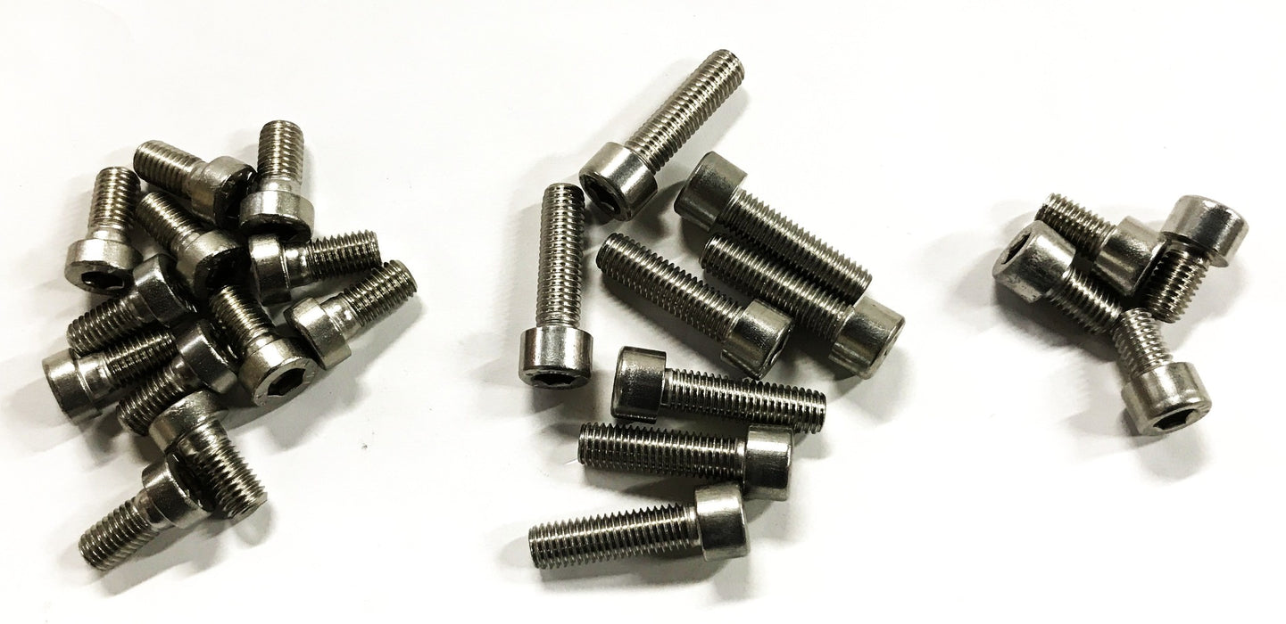 Gerteis M10 Socket Cap Screw (A4-70) N01.051/N01.047/No1.458 [Lot of 24] NOS