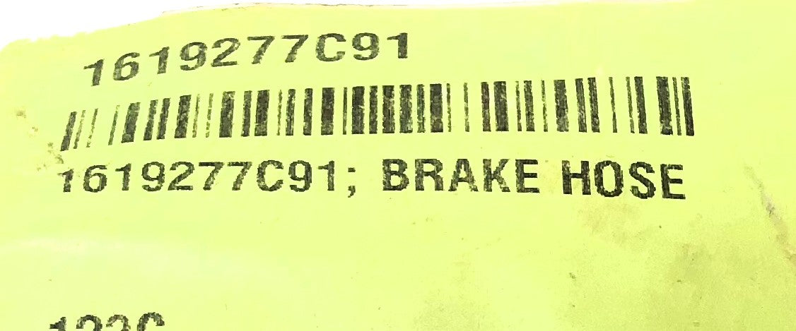 International Hydraulic Brake Hose 1619277C91 NOS