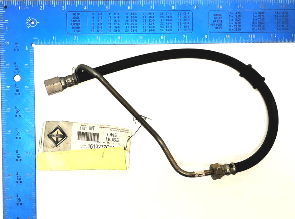 International Hydraulic Brake Hose 1619277C91 NOS