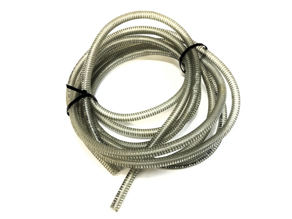Kuriyama Approx 21 Feet OAL 3/8" ID Clear Tubing K7160 (K20616) USED