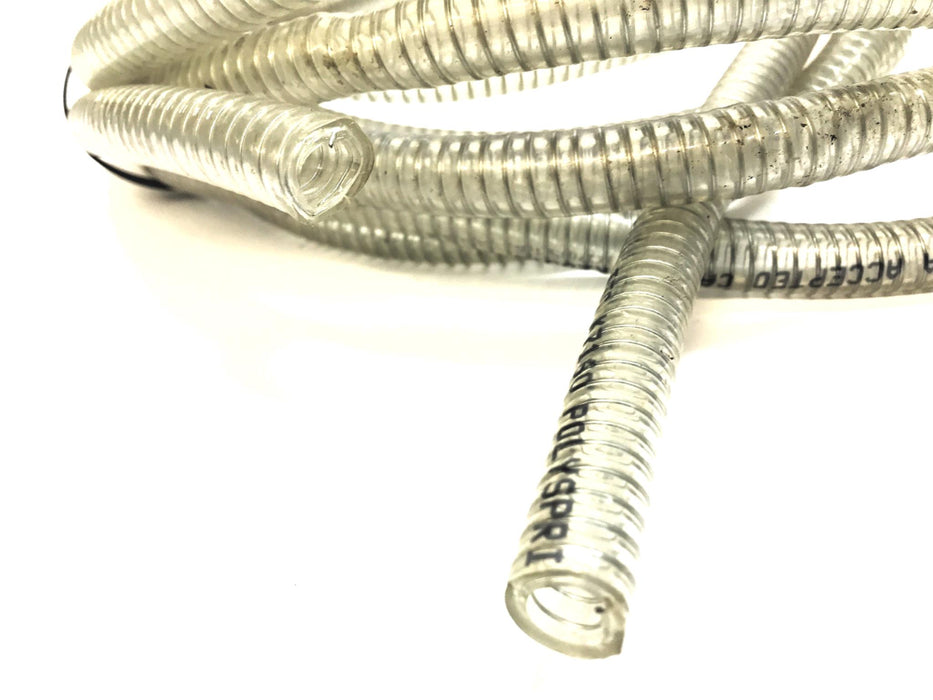 Kuriyama Approx 21 Feet OAL 3/8" ID Clear Tubing K7160 (K20616) USED