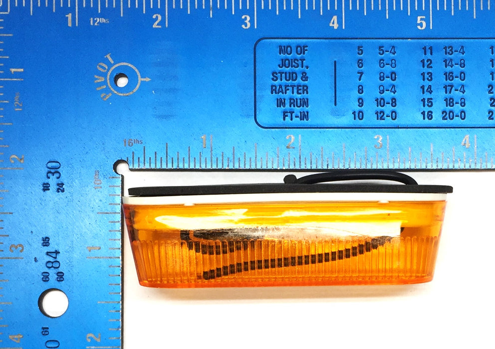 Truck-Lite Amber Clearance and Marker Light 1555A [Lot of 3] NOS
