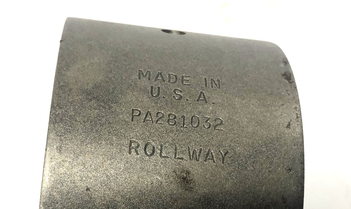 Rollway Roller Bearing Split Sleeve PA281032 NOS