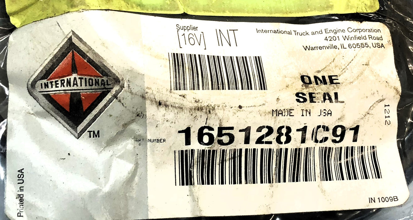 International Pinion Seal 1651281C91 [Lot of 2] NOS