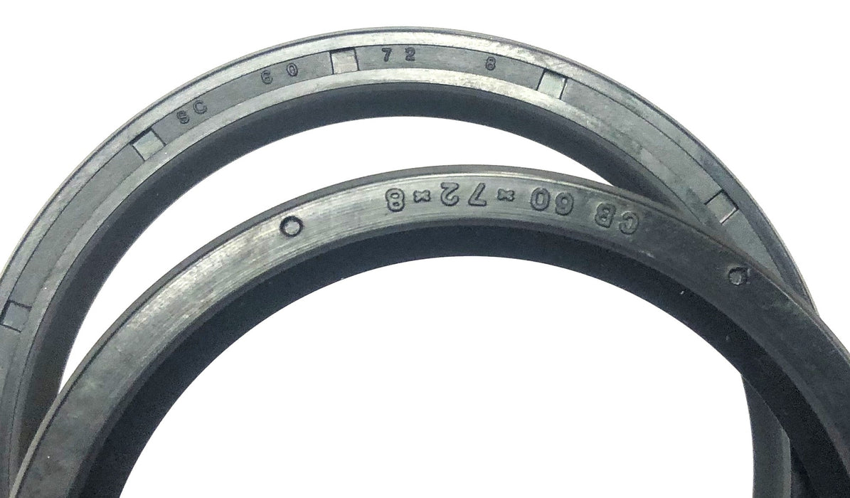 STEFA/Unbranded Oil Seal 60 72 8 [Lot of 4] NOS