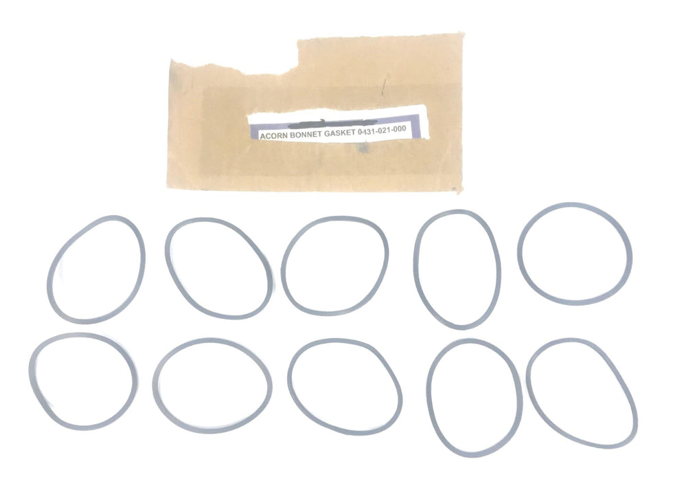 Acorn Bonnet Gasket 0431-021-000 [Lot of 10] NOS