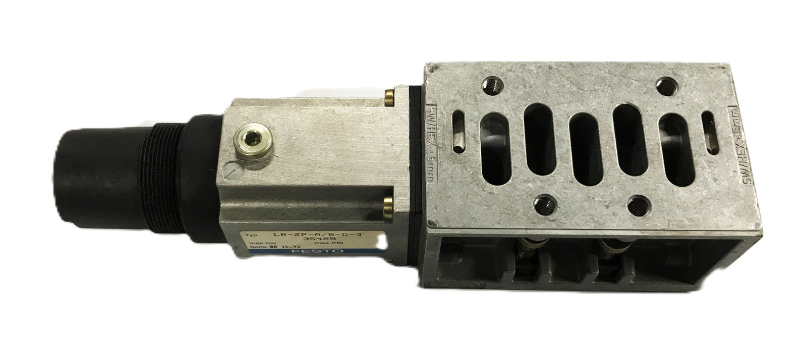 Festo Intermediate Pressure Regulator Plate LR-ZP-A/B-D-3-35429 NOS