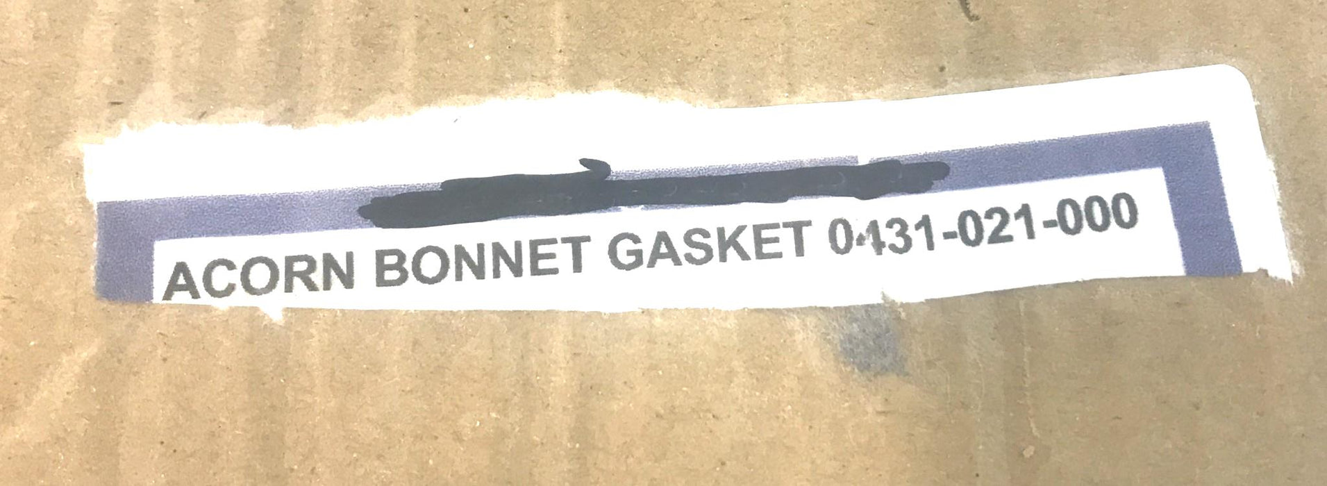 Acorn Bonnet Gasket 0431-021-000 [Lot of 10] NOS