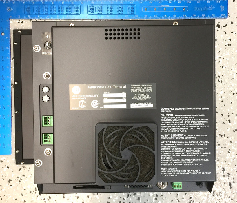 Allen-Bradley PanelView 1200 Terminal 2711-KC1 Ser.F/Rev.B FRN. 5.11.00 NOS