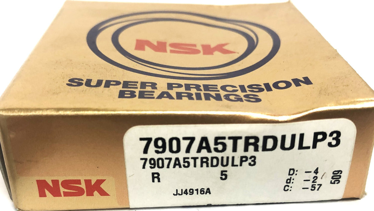 RHP Contact Bearing 7907A5TRDULP3 NOS