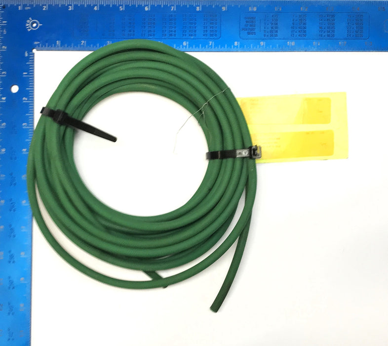 Unbranded 8MM OD Approx 30 Feet OAL Green Round Belting FT07001 NOS