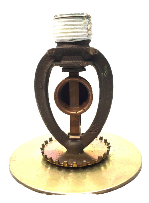 Grinnell Brass Fire Sprinkler Head 165F714C (1979) [Lot of 2] USED