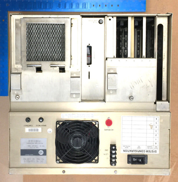 Allen-Bradley T60 Panel Mount C/40 Terminal Monitor 6160-PCD1 (532841207) USED