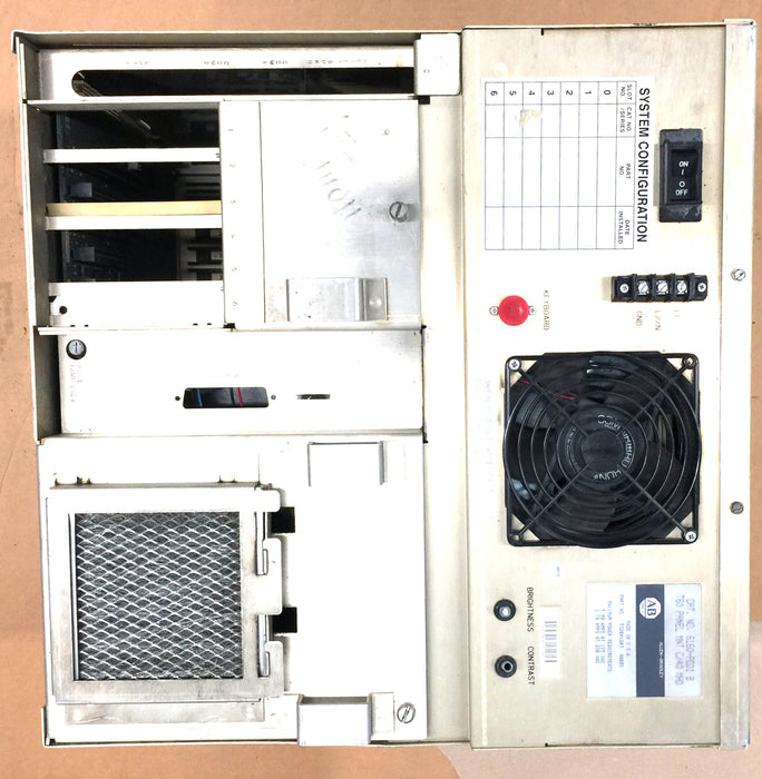 Allen-Bradley T60 Panel Mount C/40 Terminal Monitor 6160-PCD1 (532841207) USED