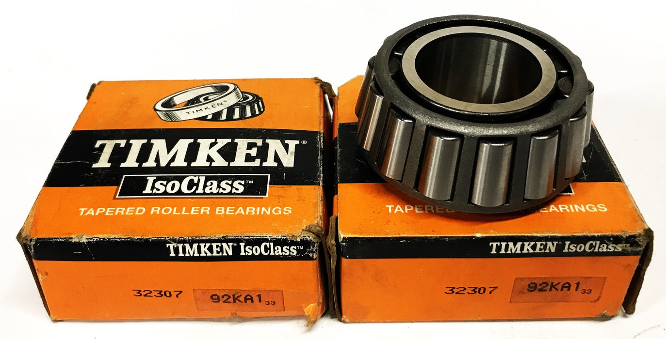 Timken Roller Bearing Cone X32307 [Lot of 2] NOS