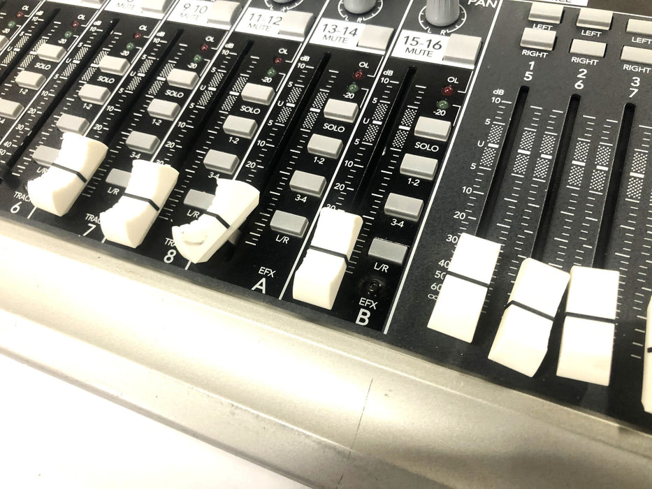 Mackie Control Premium MIC/LINE Mixer 1642-VLZ3 No Power Supply USED