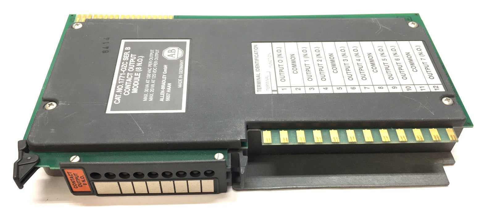 Allen-Bradley Contact Output Module (8 N.O) 1771-OZC Ser.B USED