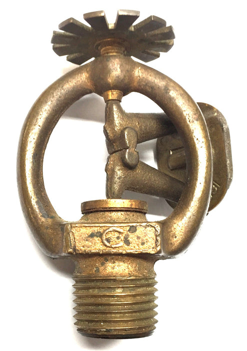 Reliable Brass Fire Sprinkler Head SSP-CI (1968) USED