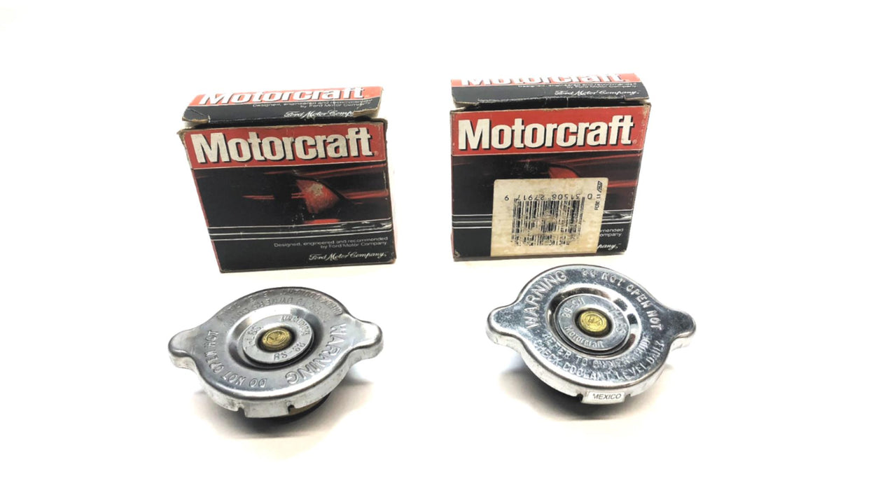 Motorcraft Ford Radiator Cap RS-68 (E6HZ-8100-D) [Lot of 2] NOS