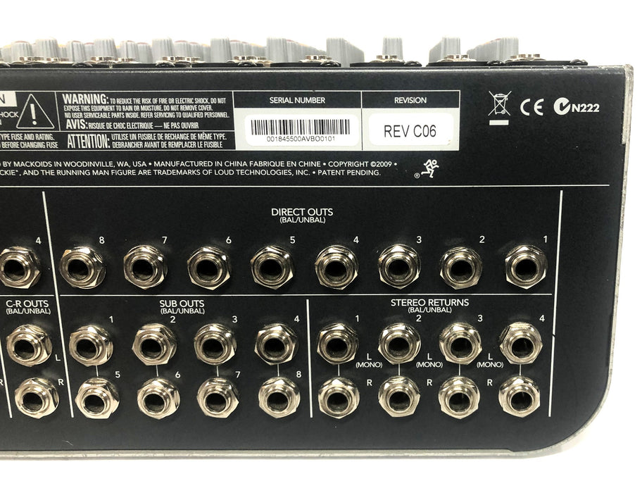 Mackie Control Premium MIC/LINE Mixer 1642-VLZ3 No Power Supply