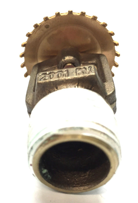 Central 155F/68C Brass Fire Sprinkler Head 2001 NOS