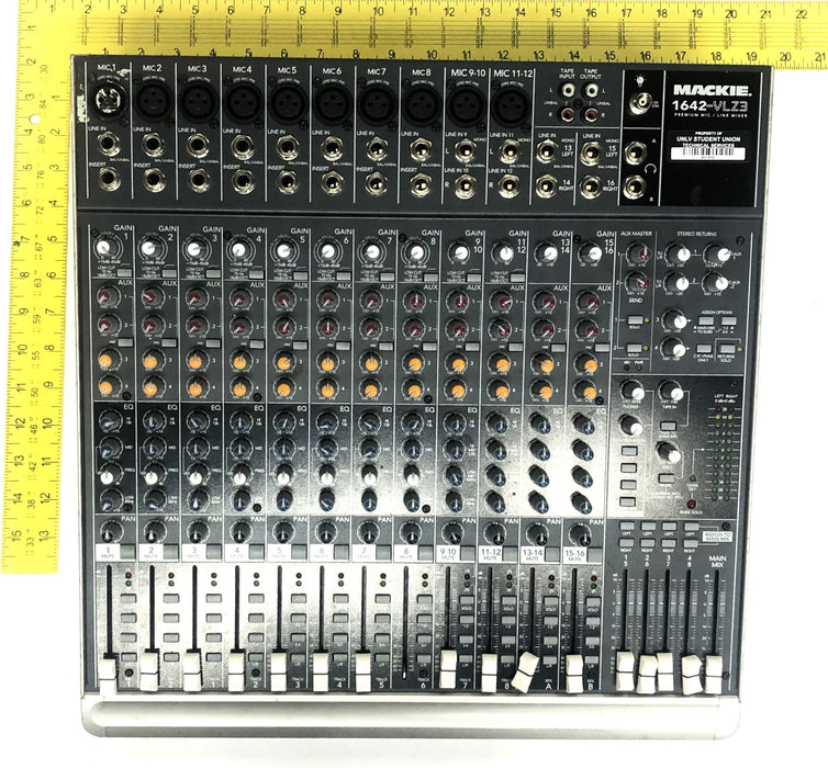 Mackie Control Premium MIC/LINE Mixer 1642-VLZ3 No Power Supply
