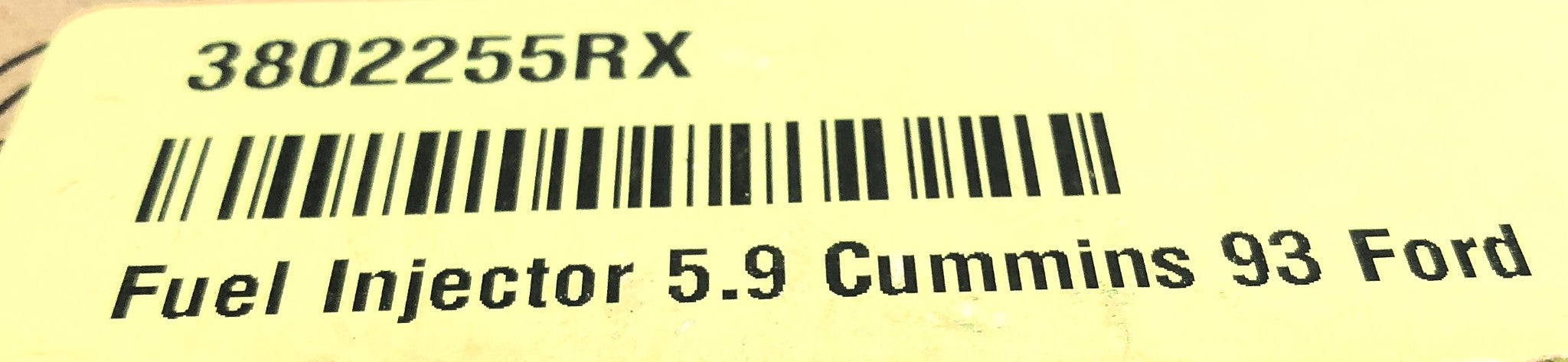 Cummins Fuel Injector 3802255RX NOS