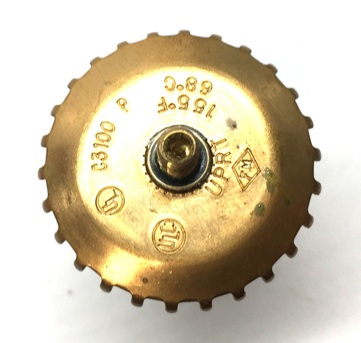 Central 155F/68C Brass Fire Sprinkler Head 2001 NOS