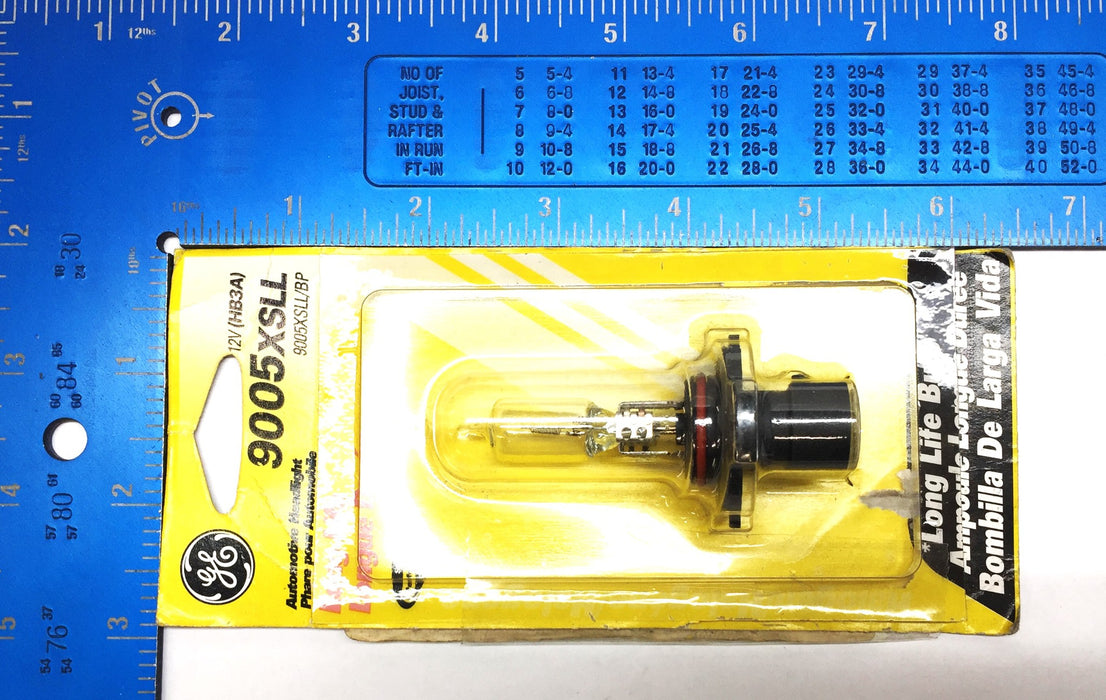 GE Halogen Automotive High Beam Replacement Bulb 9005XSLL [Lot of 5] NOS