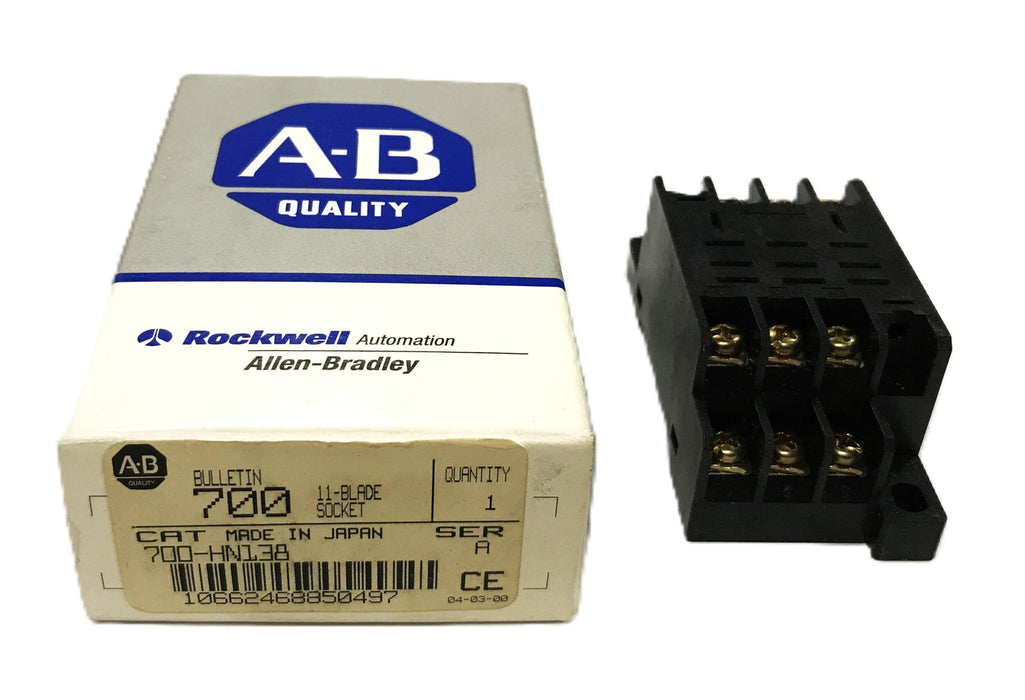 Allen-Bradley 11-Blade Relay Socket 700-HN138 [Lot of 7] NOS