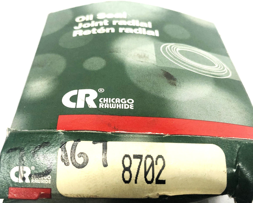 Chicago Rawhide Oil Seal 8702 [Lot of 2] NOS
