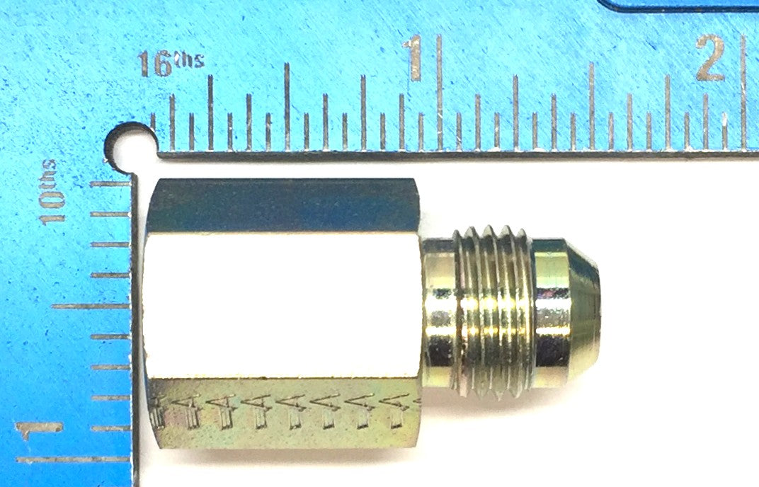 Danfoss 1/4" Female NPTF 3/8" Male JIC 2022-4-6S Straight Adapter [Lot of 10]NOS