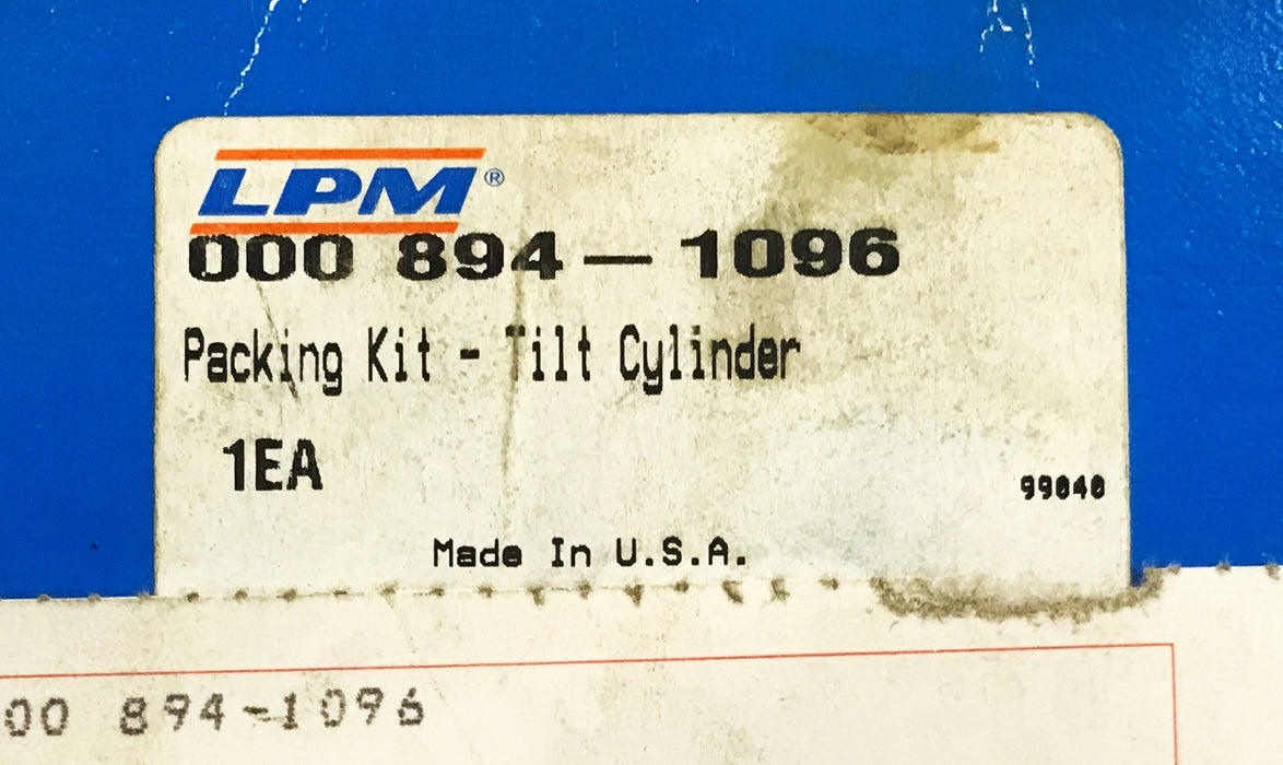 LPM Lift Cylinder Seal Kit 894-1096 (Partial) NOS