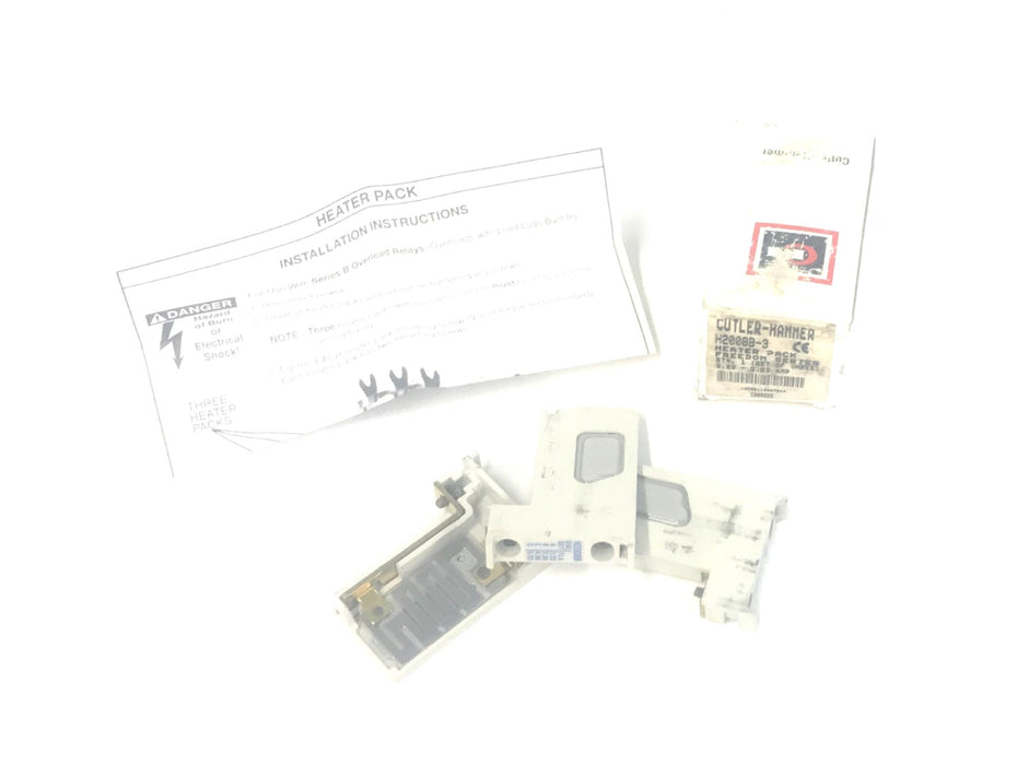 Cutler-Hammer Heater Pack Freedom Series Set (3Pcs) H2008B-3 NOS