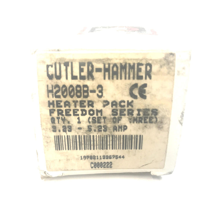 Cutler-Hammer Heater Pack Freedom Series Set (3Pcs) H2008B-3 NOS