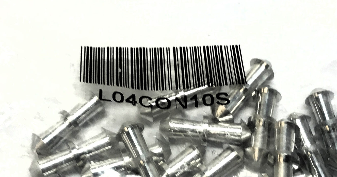 Unbranded Pack of (20) 3/8" Round Belt Connector L04CON10S NOS