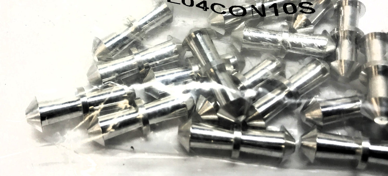 Unbranded Pack of (20) 3/8" Round Belt Connector L04CON10S NOS