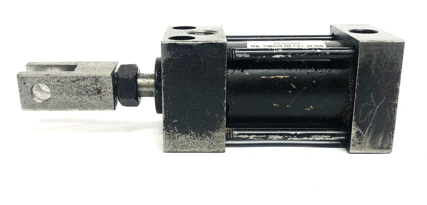Parker 200PSI Max Air Only Pneumatic Cylinder 1.00US1601.0 (KD365206) USED