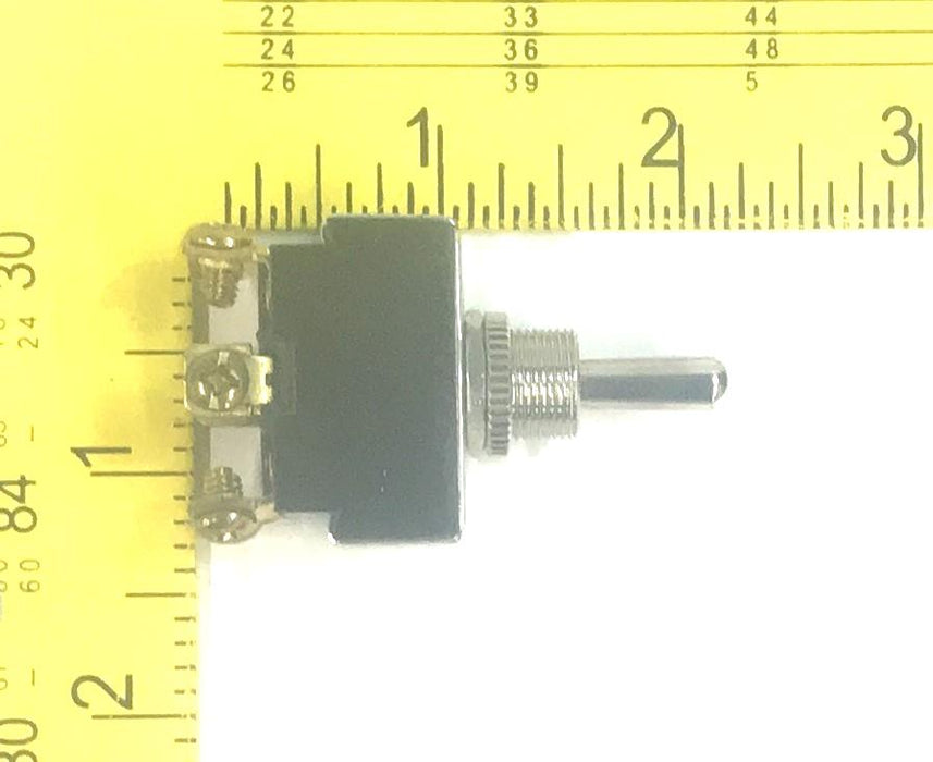 DEVCO Metal Bat Handle Switch 10A-250V Double Pole/Double Throw ED494 NOS