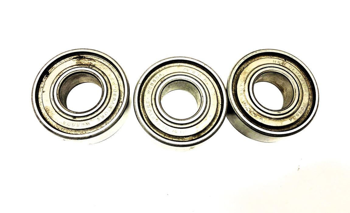 New Departure Ball WC8504 Bearing Assembly [Lot of 3] NOS