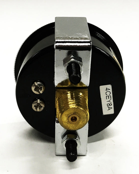 Unbranded 2 inch Panel Mount U-Clamp Pressure Gauge 4CEY8 [Lot of 2] NOS