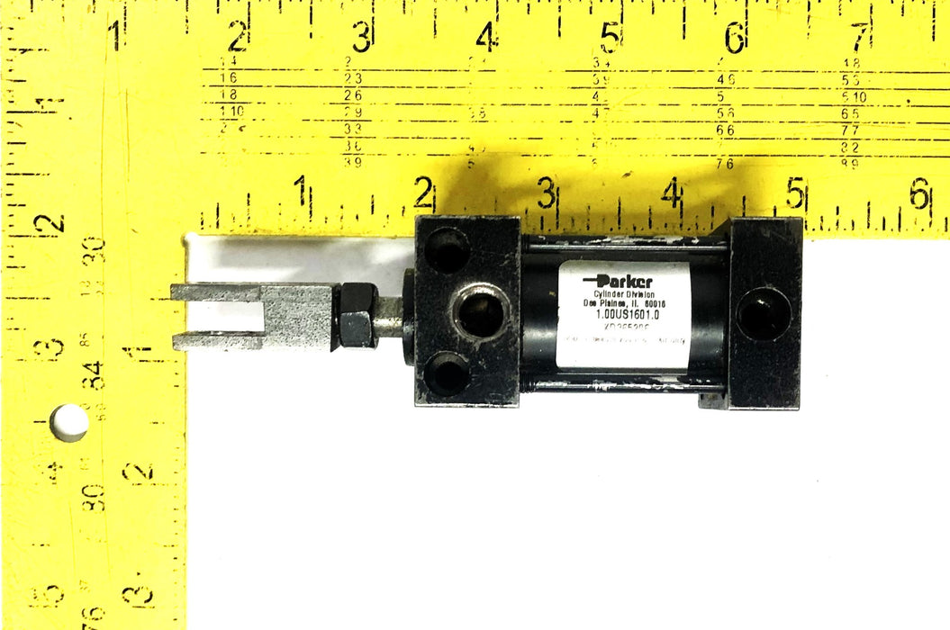 Parker 200PSI Max Air Only Pneumatic Cylinder 1.00US1601.0 (KD365206) USED
